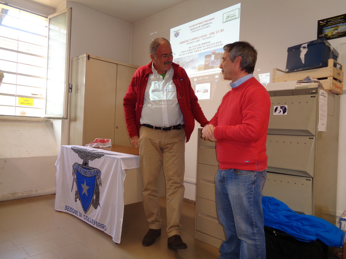 Dialogo con il Presidente CAI Colleferro