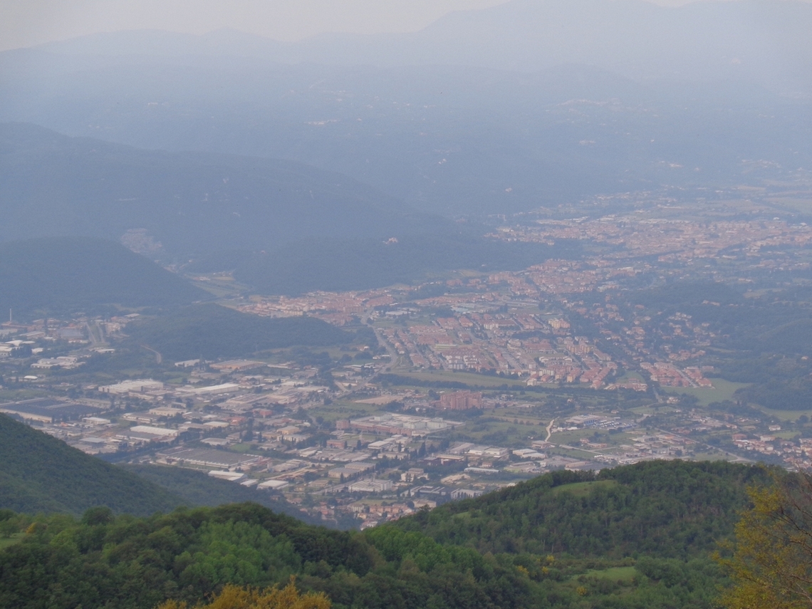 Rieti dall'alto