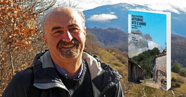 Il Presidente della Federtrek Paolo Piacentini con il suo libro
