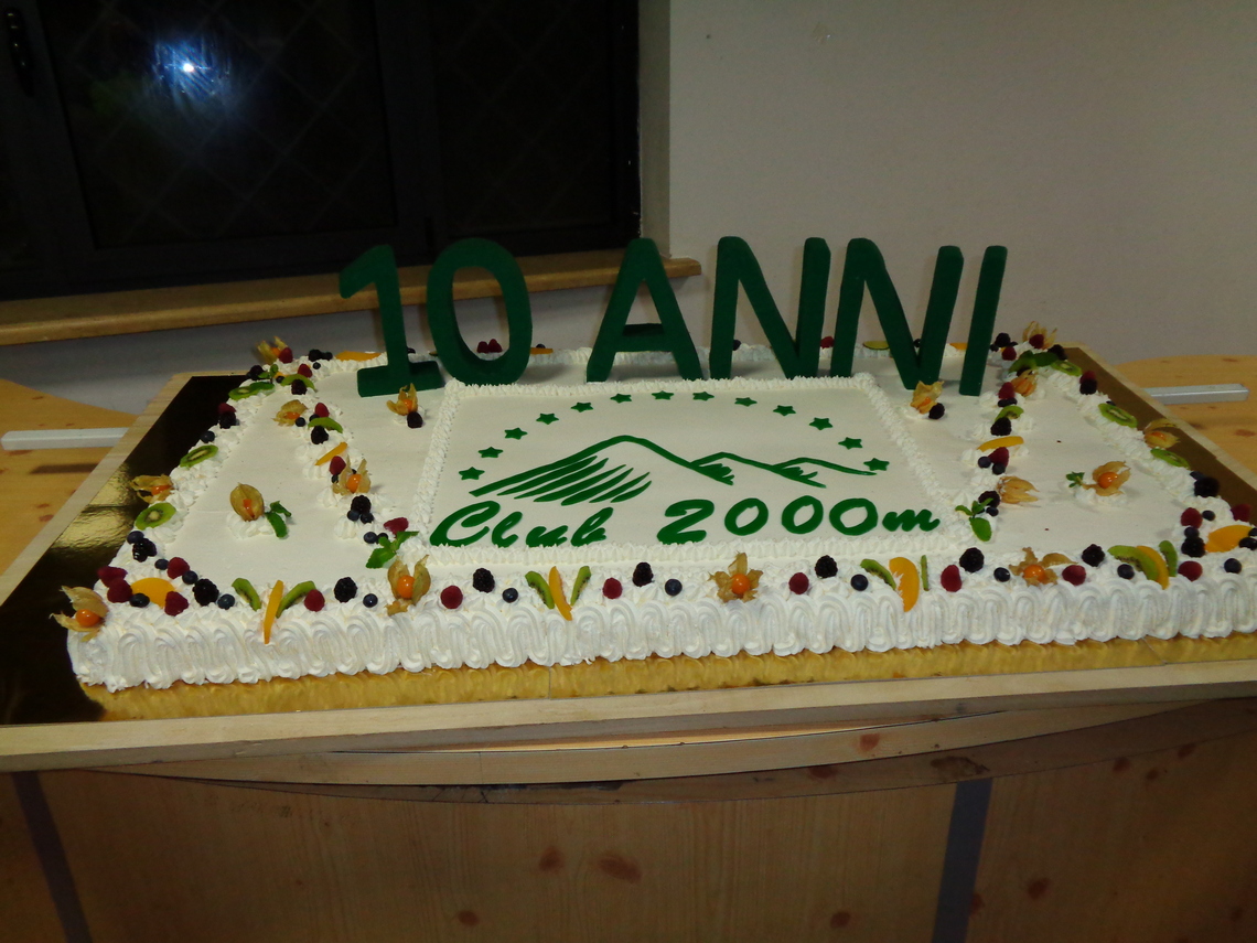 La Torta Celebrativa dell'anno scorso
