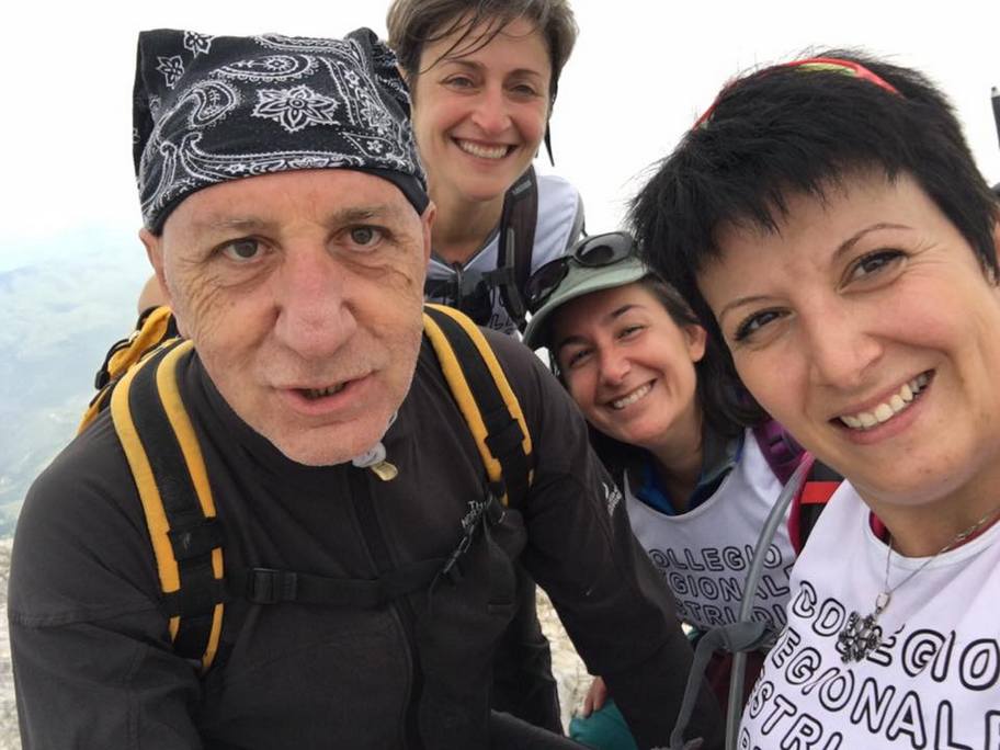 Silvia con le amiche e colleghe Francesca Mastromauro e Rossella Montemurro