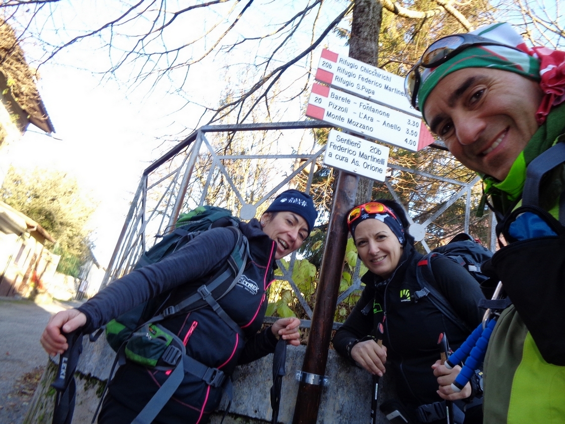 Eccoci finalmente insieme in montagna  !!!
