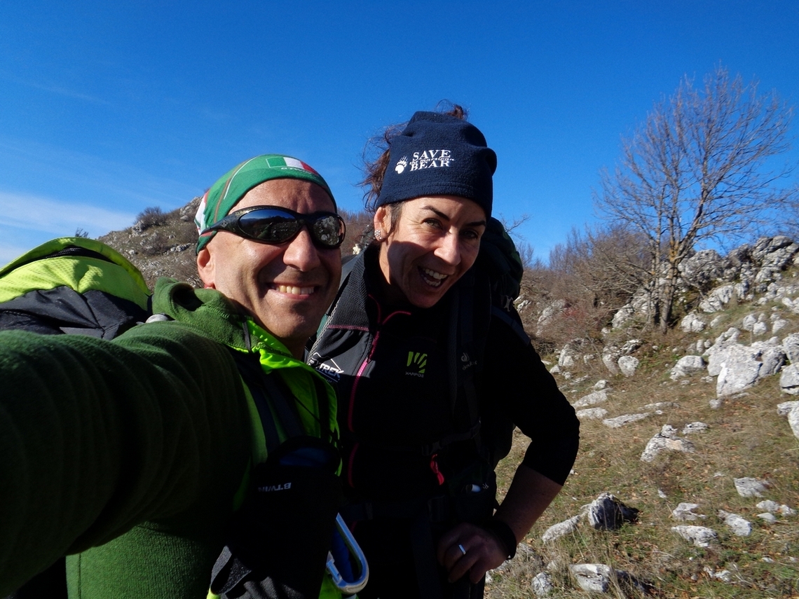 Selfie anche con Michela