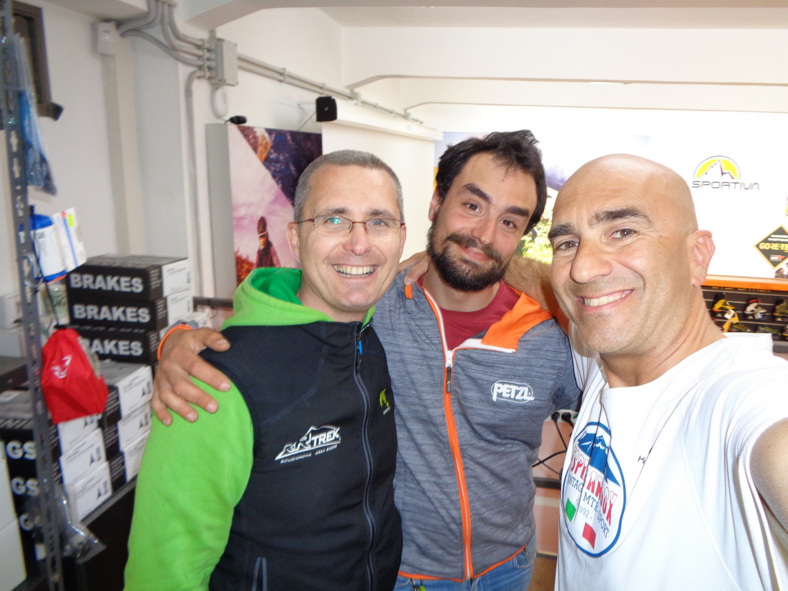 Con Davide Ciferri e il Suo stretto collaboratore