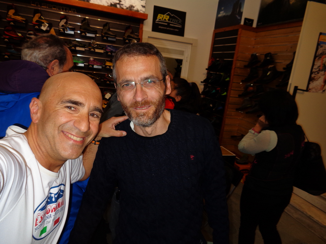 Con Andrea Colosimo