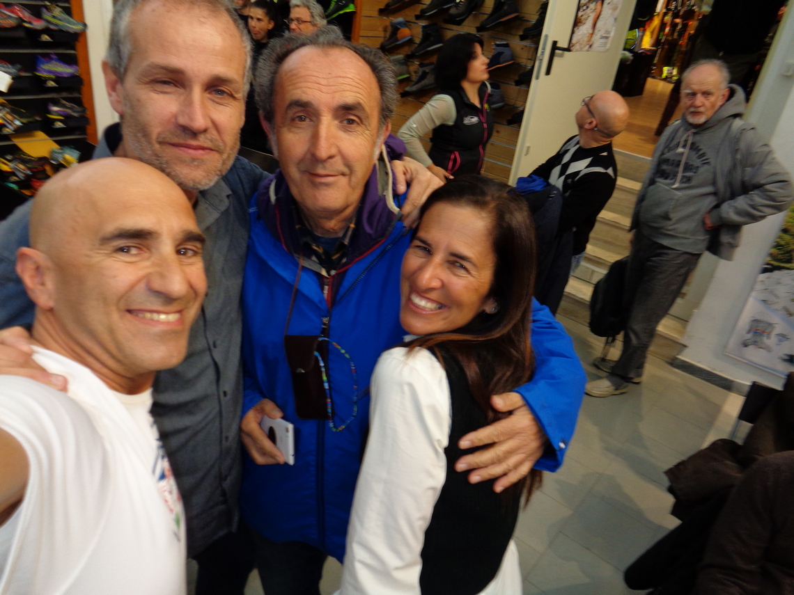 Arriva anche il Grande Appenninista Gianpiero Tarquini