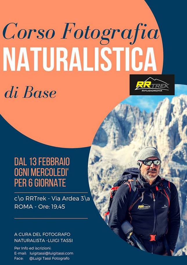 Uno dei vari Corsi di Fotografia tenuti da Luigi Tassi
