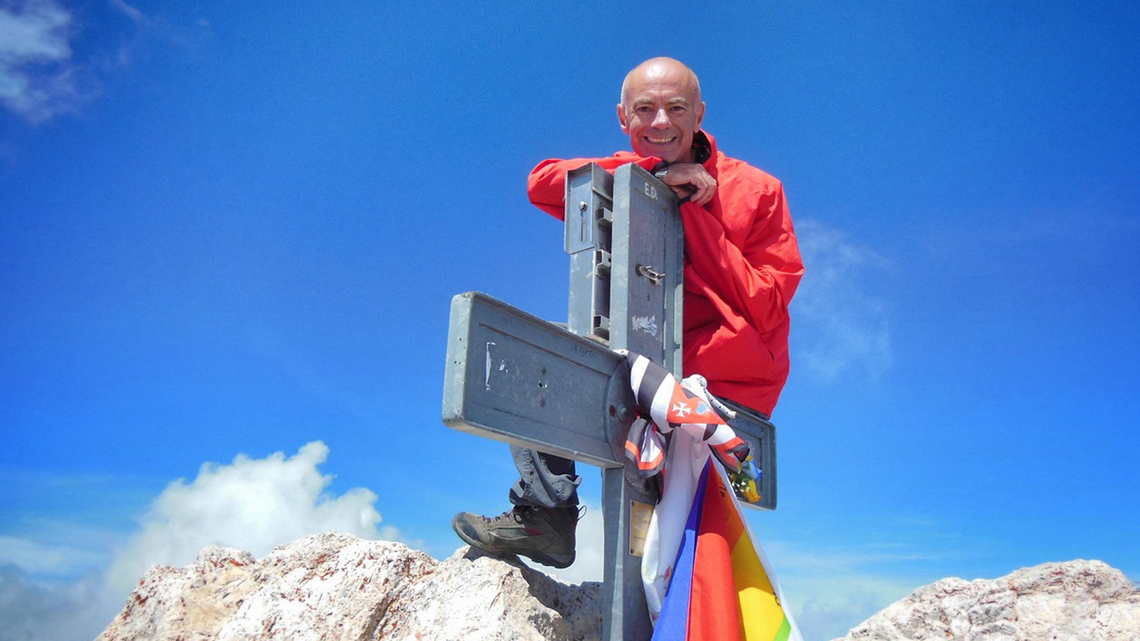 Giuseppe Albrizio Presidente del CLUB 2000M e AE Onorario CAI