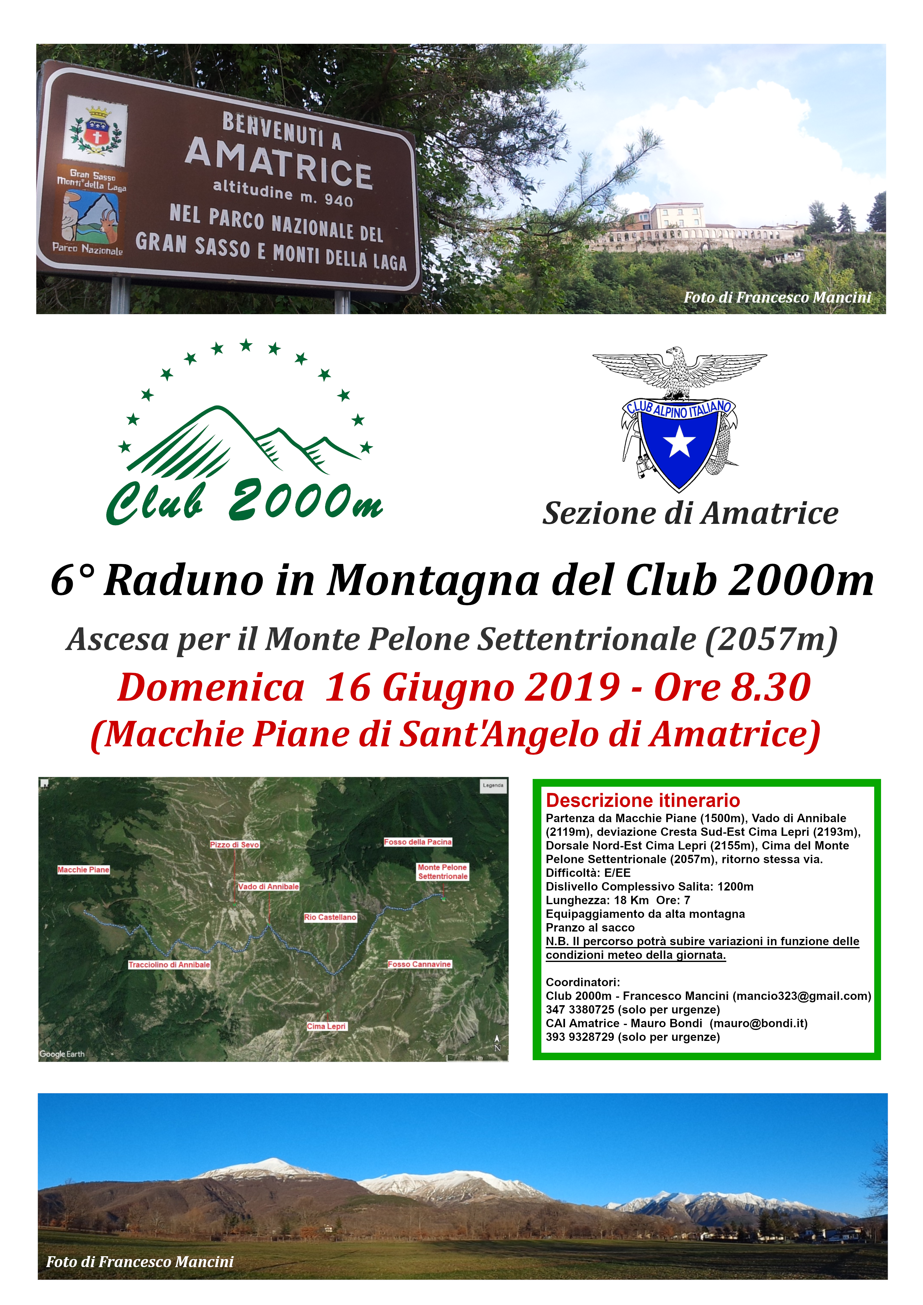 Vi aspettiamo per il raduno ad Amatrice