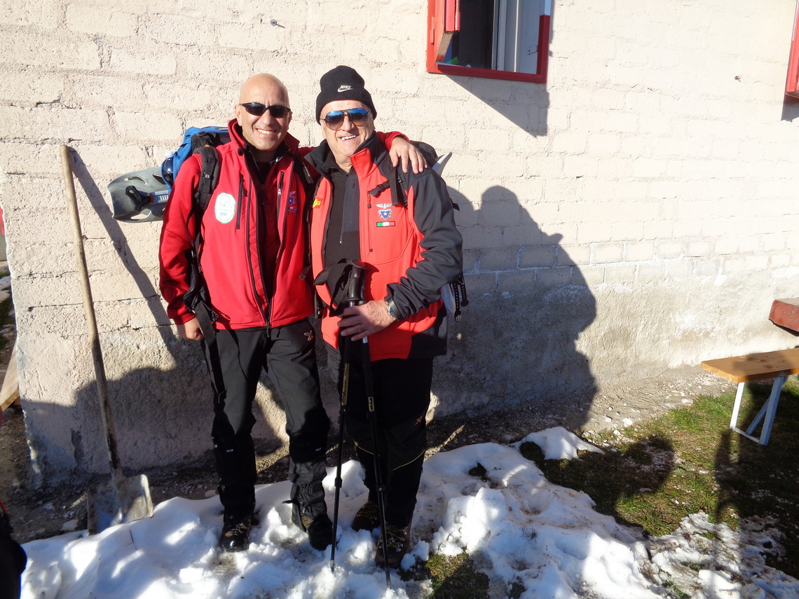 Al Rifugio Tavoloni ora dedicato al compianto Piero Concia la mia visita a Tonino Di Palma