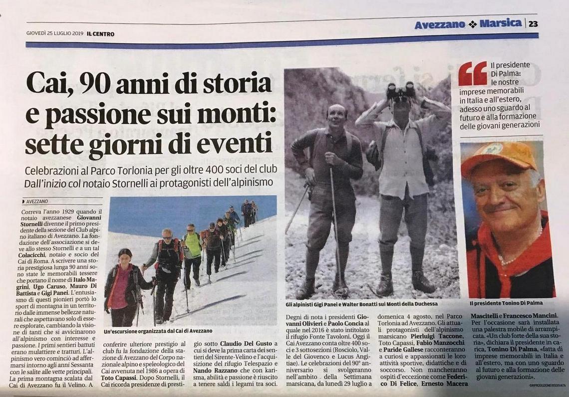 Dal Quotidiano IL CENTRO