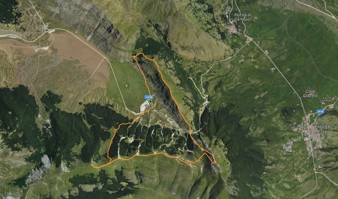DAL MIO GPS IL GIRO AD ANELLO DI OGGI