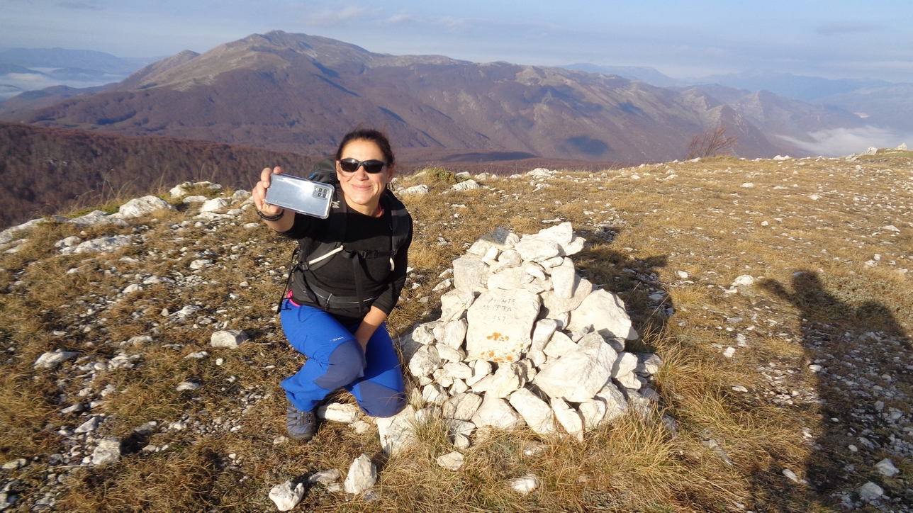 1878m sulla Cima del Monte Fratta