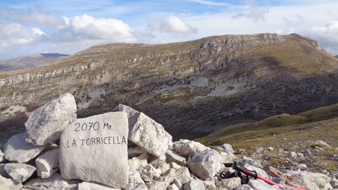 Un particolare della cima