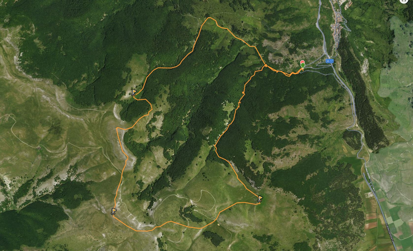 L'anello dal mio GPS