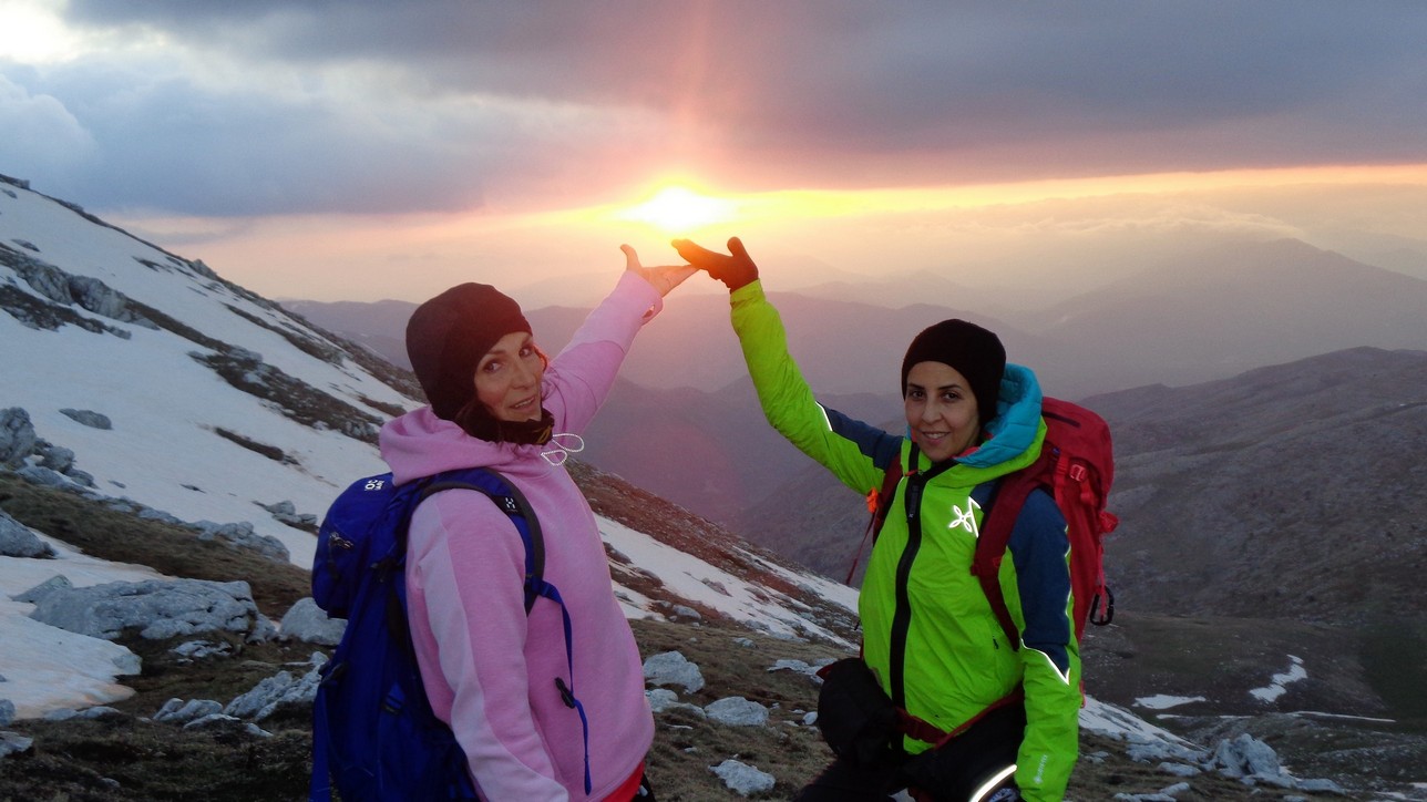 con il sole fra le mani