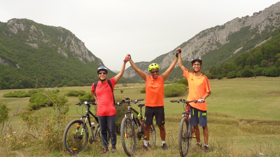 Il ritorno di Daniele e Alessio per il grande anello MTB sull'Altopiano delle Rocche