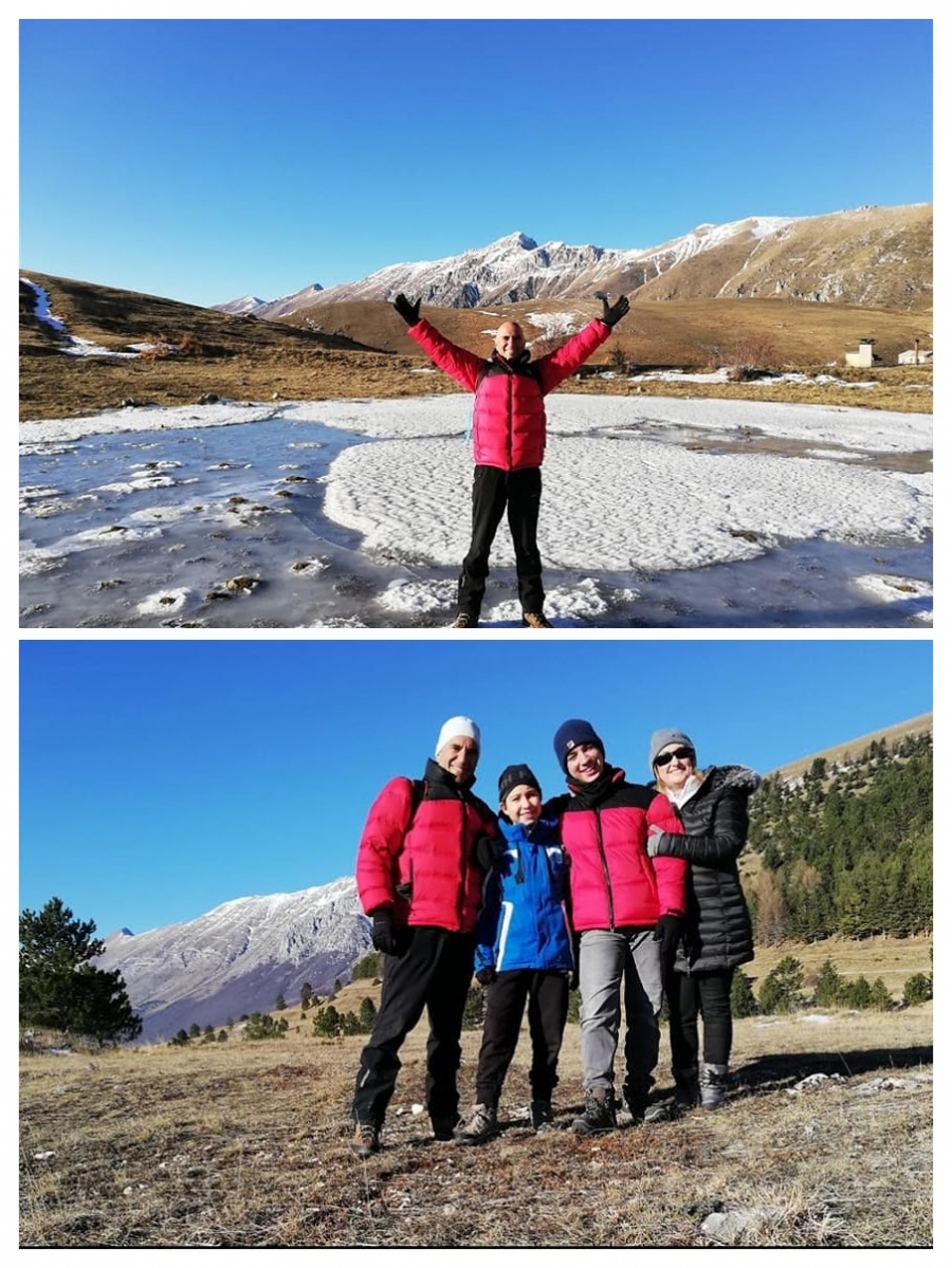 Il 1° dell'anno alle pendici di Monte Cristo del Gran Sasso D'Italia