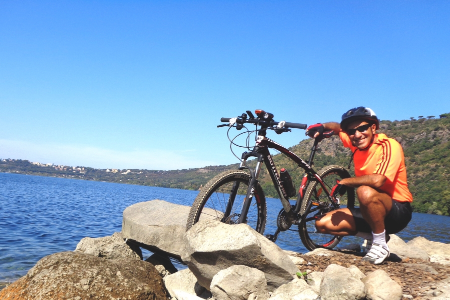 Solitaria MTB per il periplo basso e alto del Lago di Albano