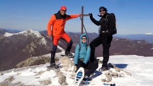 L&#039;anello delle bianche cime di Campo Staffi sui Simbruini: Dal Monte Cotento a Cima Viperella fino a notte