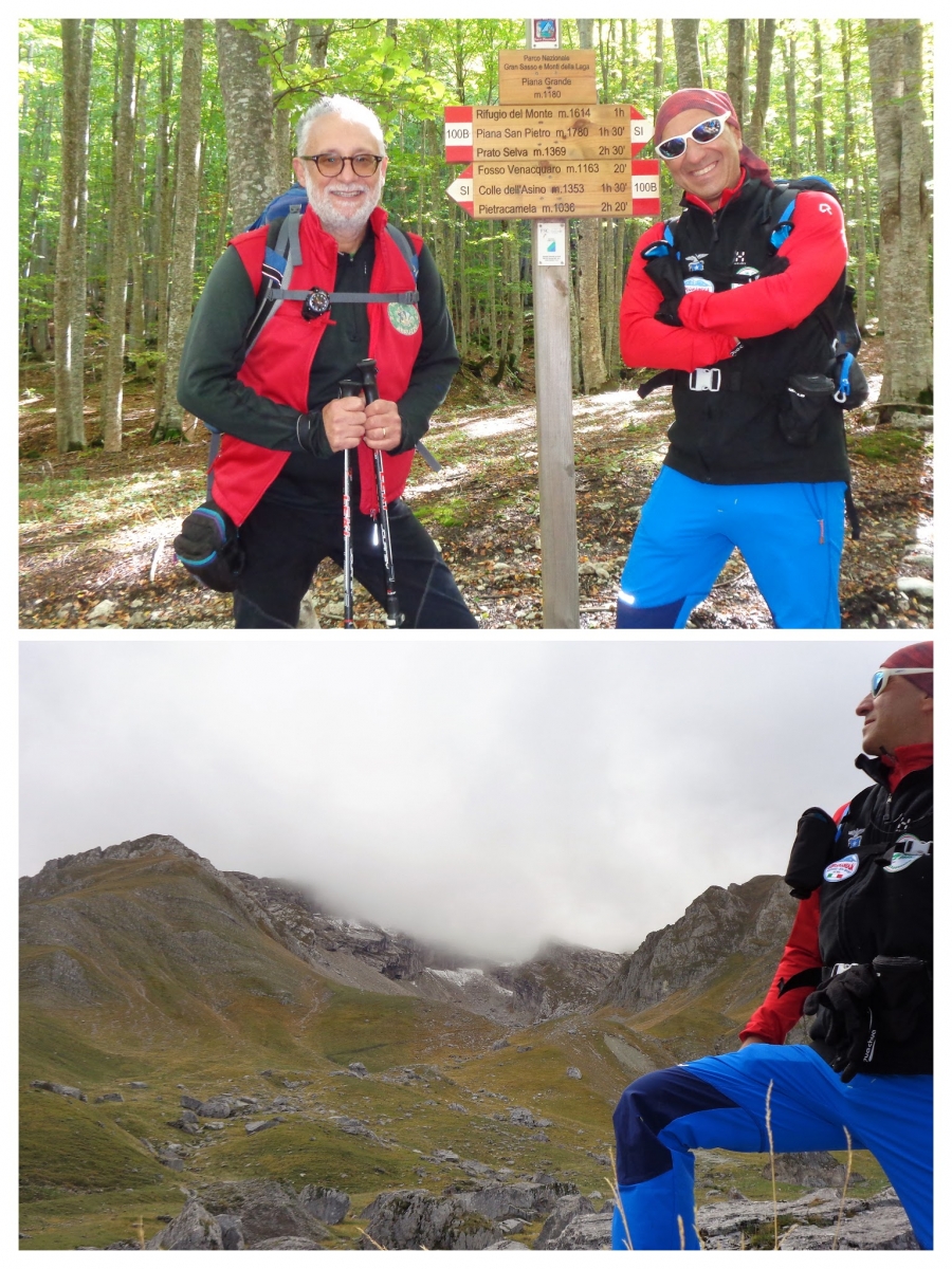 Alla festa delle 300 uscite di TREKKING in ABRUZZO alias Luciano Del Sordo