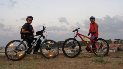 Allenamento MTB per una Roma di Agosto BY NIGHT
