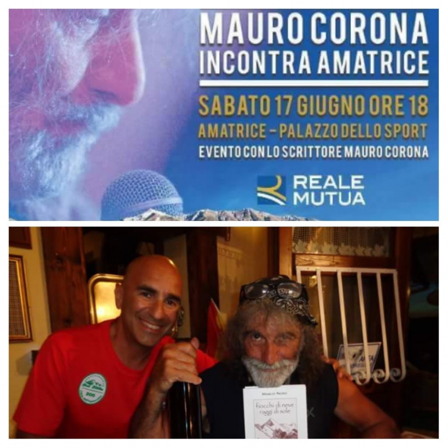 Amatrice nel Cuore: Mauro Corona uno di Noi