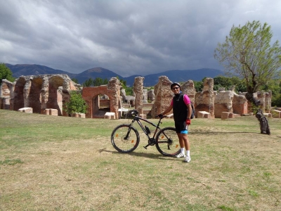 SOLITARIA 32 KM di MTB DA ROCCA DI CORNO VERSO L&#039;AQUILA PER LA VECCHIA FERROVIA