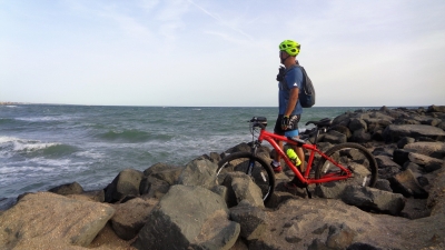 Allenamento MTB nel cuore della Pineta di Castel Fusano e il Mare di Ostia