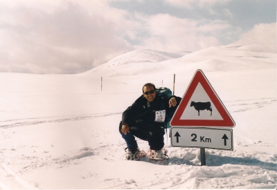 Quando una volta nevicava: Racchette in Gran Sasso