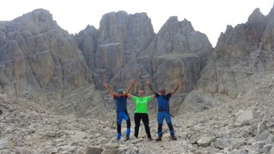 Nel cuore del Ghiacciaio del Calderone sul Gran Sasso d&#039;Italia