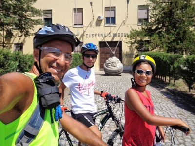30 Km con Daniele e Alessio per la scoperta dell&#039;Alto Aterno fino a L&#039;Aquila