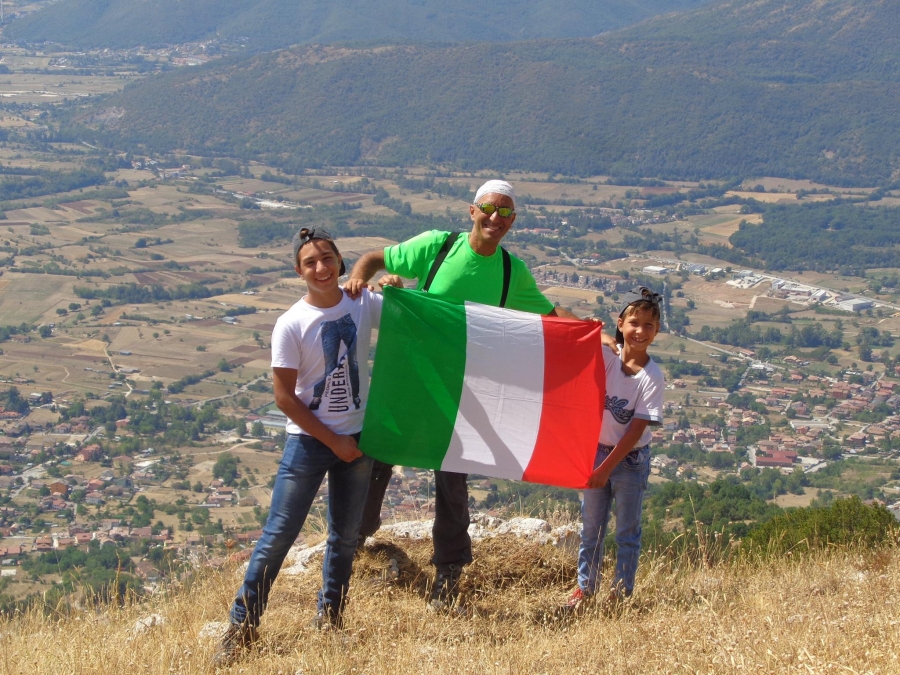 Con Daniele e Alessio alla conquista della Montagna del Paese: " Il Pago " dell'Alta Valle dell'Aterno
