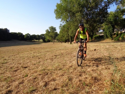 Solitaria di 30 Km fra Villa Pamphili ed il Tevere