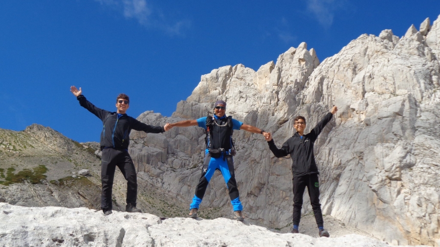 Il ritorno di Daniele e Alessio sulle alte creste del Gran Sasso D'Italia