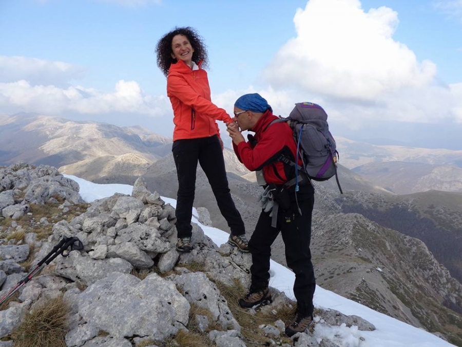 Su Monte della Corte quando la montagna è donna con Luciana D'ANDREA