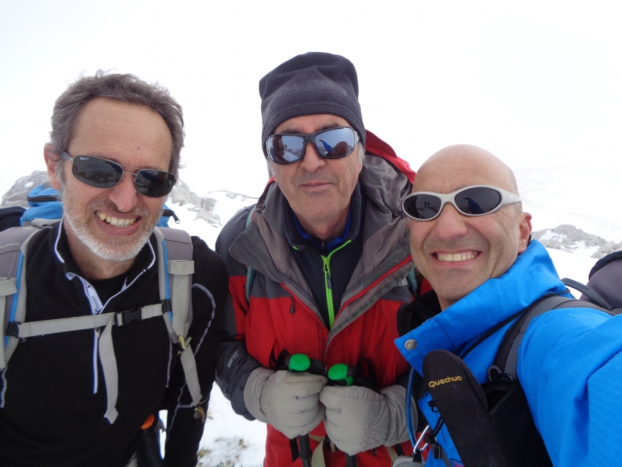 Nel cuore delle Mainarde innevate del Lazio per l'incontro con il duo Bertoldi-Tarquini