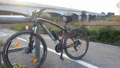 Solitaria di 40 Km in MTB Fra il centro e la periferia