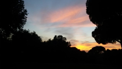 Solitaria di 30 Km in MTB nell&#039;oscurità di Villa Pamphili