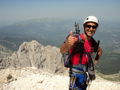 Solitaria sulla Vetta Orientale del Gran Sasso D'Italia