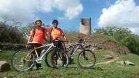 55 KM IN MTB CON UN GRANDE FIGLIO DA CASA A FRATTOCCHIE