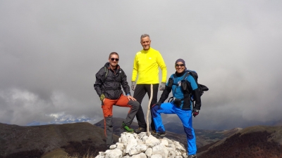 Il grande anello sulle creste del PNALM autunnale con i " Fratelloni " Francesco Laurenzi e Augusto Catalani