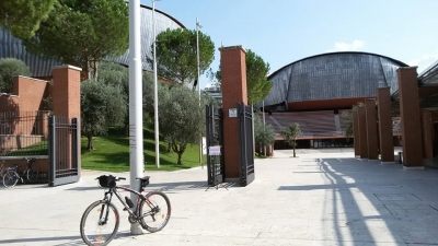 Solitaria di 40 Km in MTB attraversando una Roma dalla grande bellezza e della triste realtà