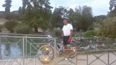 Solitaria MTB di ritorno a Roma dopo le ferie