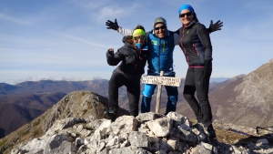 Con l&#039;amore materno e filiale di Giusy e Giuly De Meo per il nuovo anno sul Monte Amaro di Opi nel PNALM
