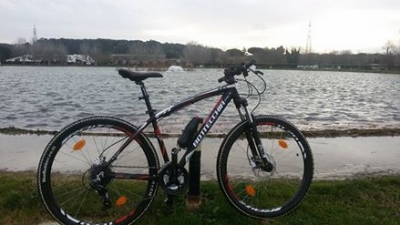 Solitaria di 40 Km in MTB da Roma Prati fino a Colle Castel Giubileo