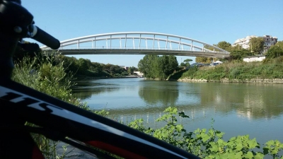 Solitaria di 42 Km in MTB in una Roma disabitata