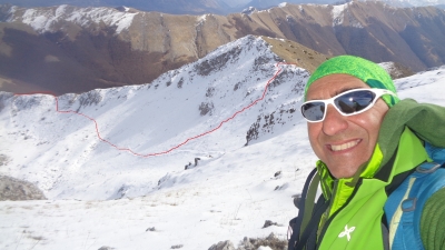 Il solitario anello per la cima di Balzo di Ciotto sul PNALM dal versante Sorano