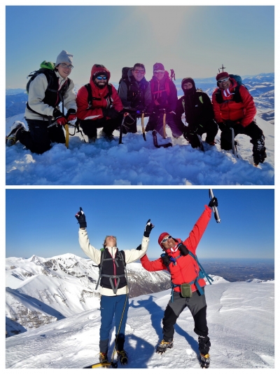 Con Alessio " il Ragazzo dei 2000 " e i " Free Mountain " di Daniele Alessandrini per la traversata della Cresta del Redentore sui Sibillini