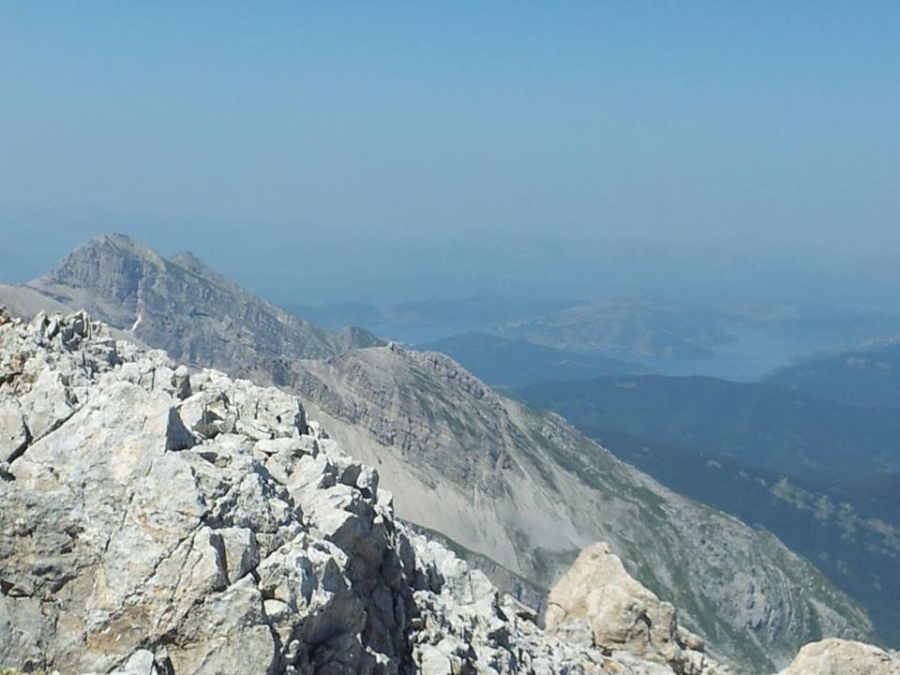 Il Lago di Campotosto dall'alto...